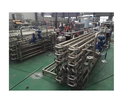 Equipo de esterilización con jarabe para el procesamiento de leche Tipo de voltaje 220V/380V/415V/440V