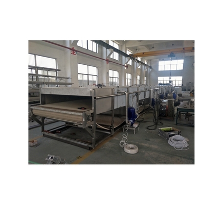 5000B/H Jugo Tipo de pulverización continua Túneles Pasteurizadores Máquina de pasteurizar túneles