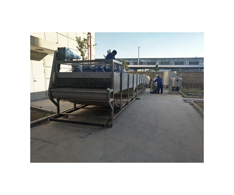 5000B/H Jugo Tipo de pulverización continua Túneles Pasteurizadores Máquina de pasteurizar túneles