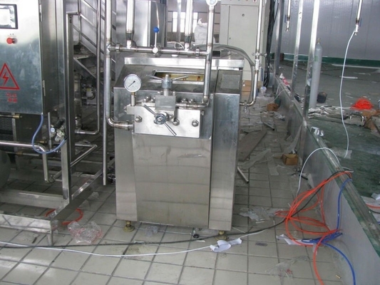 Máquina de homogeneización de puré de frutas de alta presión para la homogeneización de jugo y leche de 3000L/h