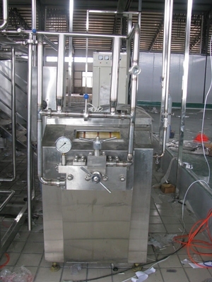 Máquina de homogeneización de puré de frutas de alta presión para la homogeneización de jugo y leche de 3000L/h