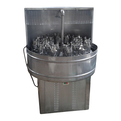 Máquina de lavado de botellas semiautomática de último diseño para llenar agua