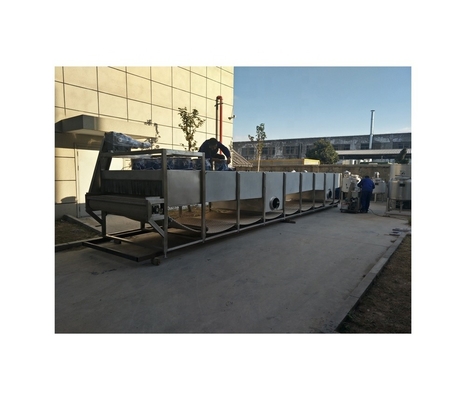 Máquina de pasteurización de túneles de 1150 kg con tiempo de esterilización ajustable de 4 a 40 minutos