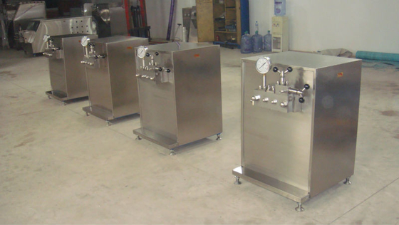 220V/380V/440V/480V 100L homogeneizador de alta presión de 70mpa para el procesamiento de bebidas