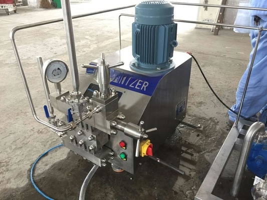 Homogeneizador de laboratorio de alta presión de capacidad personalizada de 100 L/h para el proceso de homogeneidad