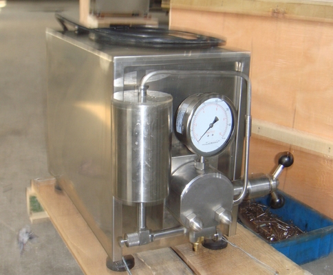 Homogeneizador de laboratorio de alta presión de capacidad personalizada de 100 L/h para el proceso de homogeneidad