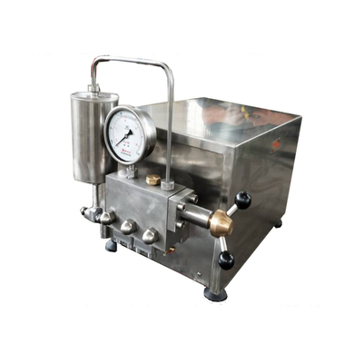 Homogeneizador de laboratorio de alta presión de capacidad personalizada de 100 L/h para el proceso de homogeneidad