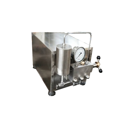 Homogeneizador de laboratorio de alta presión de capacidad personalizada de 100 L/h para el proceso de homogeneidad
