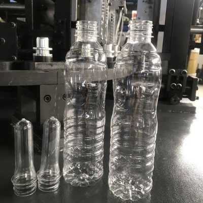 2 Botellas de PET de moldeado de cavidad máquina de soplado para 2000 ml de piezas huecas de plástico procesado