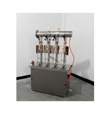 2000BPH Máquina semiautomática de llenado de botellas de agua mineral, bebidas carbonatadas y cerveza