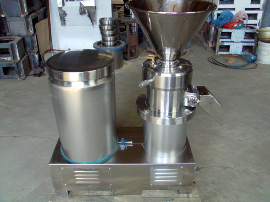 385 KG Máquina de molino industrial de mantequilla de maní coloide con materia prima a base de agua