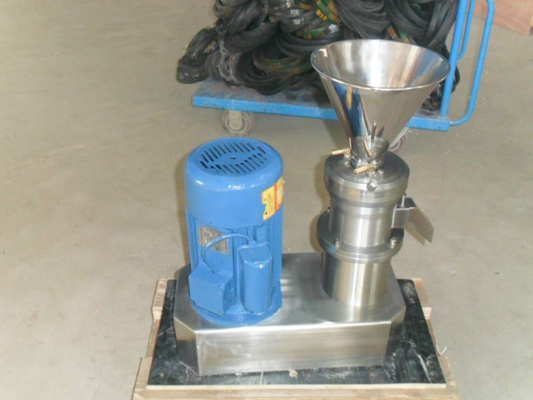 385 KG Máquina de molino industrial de mantequilla de maní coloide con materia prima a base de agua