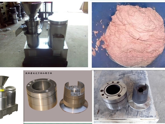385 KG Máquina de molino industrial de mantequilla de maní coloide con materia prima a base de agua