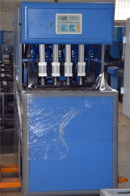Estiramiento moldeado por soplado automático de caída semiautomático 4 cavidad botella de agua de refresco botella de moldeado por soplado