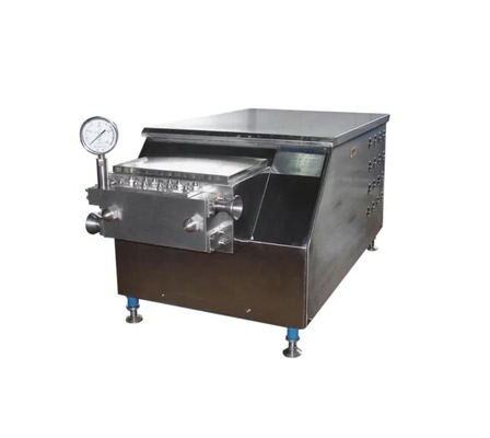 5000L/H Homogeneizador de alta presión de dos etapas Miel Jugo de leche helado