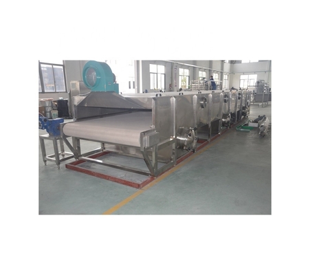 Sistema de control automático para el túnel del pasteurizador de botellas de agua de vidrio de pulverización continua