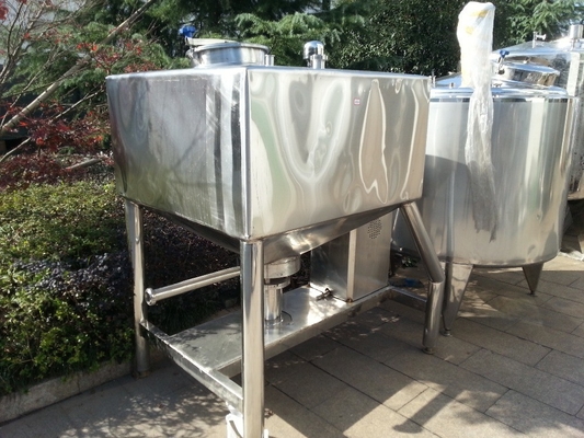 500L de tipo cuadrado tanque de emulsificación para acero inoxidable de leche 7.5KW 1000 * 1000 * 1800mm