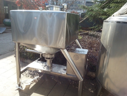 500L de tipo cuadrado tanque de emulsificación para acero inoxidable de leche 7.5KW 1000 * 1000 * 1800mm