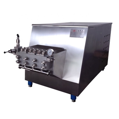 Homogeneizador de leche de alta presión de 400 bar para soluciones industriales de tratamiento de leche de 4000L/h