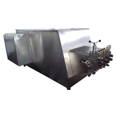 Homogeneizador de leche de alta presión de 400 bar para soluciones industriales de tratamiento de leche de 4000L/h
