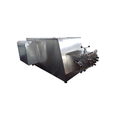 Homogeneizador de leche de alta presión de 400 bar para soluciones industriales de tratamiento de leche de 4000L/h