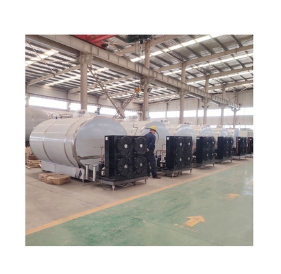 Mantenga sus productos lácteos frescos con tanque de enfriamiento de leche de 100-3000 litros y 3.5KW de energía