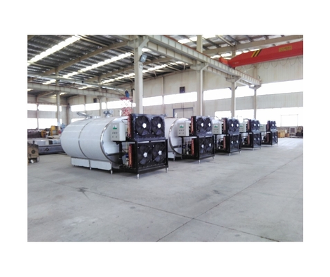 Mantenga sus productos lácteos frescos con tanque de enfriamiento de leche de 100-3000 litros y 3.5KW de energía
