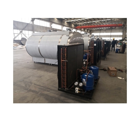 Mantenga sus productos lácteos frescos con tanque de enfriamiento de leche de 100-3000 litros y 3.5KW de energía