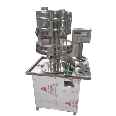 Relleno de agua de botella semiautomático fácil de usar para llenar leche y fácil de operar