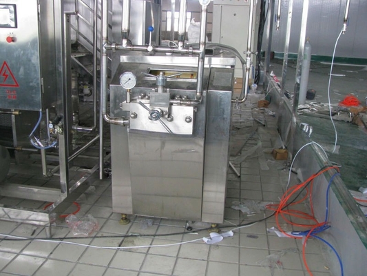 Máquina homogeneizadora de acero inoxidable para el procesamiento de leche y bebidas
