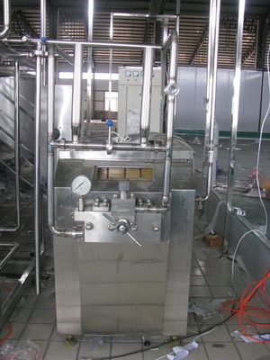 Máquina homogeneizadora de acero inoxidable para el procesamiento de leche y bebidas