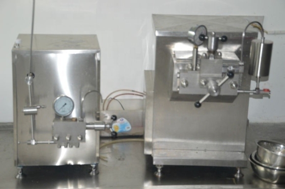 Función de homogeneización Leche pequeña yogur y jugo Laboratorio de homogeneización Laboratorio esencial