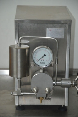 Función de homogeneización Leche pequeña yogur y jugo Laboratorio de homogeneización Laboratorio esencial