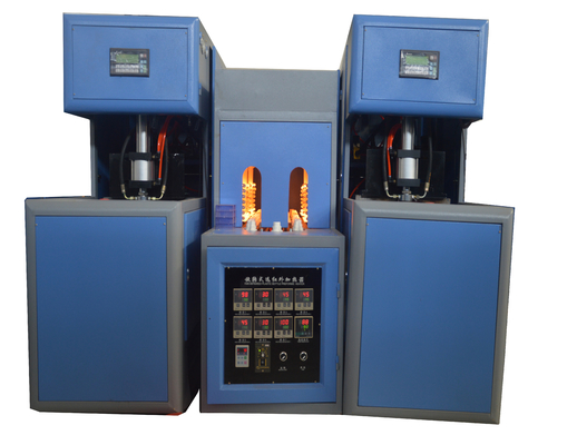 1250 kg Máquina semiautomática de moldeo de botellas de PET de 6L para la industria del embalaje de agua