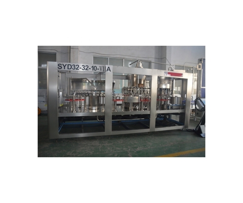Industrial 32-32-8 Rinceo de agua embotellada Maquina de llenado y tapón Producción automatizada