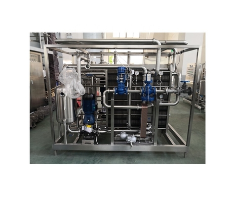 15-30 segundos Tiempo de esterilización Cerveza Flash pasteurizador para la precisión y la pasteurización