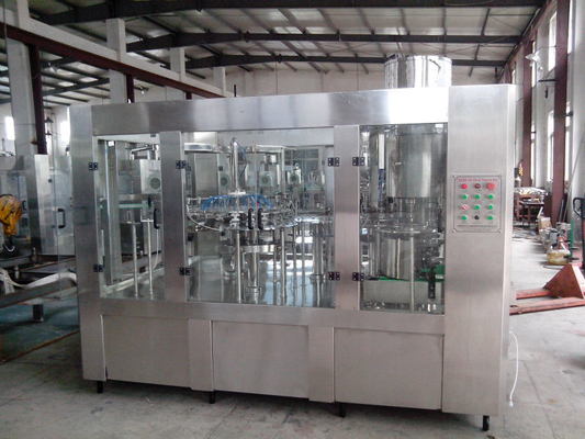 Industrial 32-32-8 Rinceo de agua embotellada Maquina de llenado y tapón Producción automatizada
