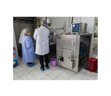Congelador de helados duros continuos de 150L/H para producción en volumen