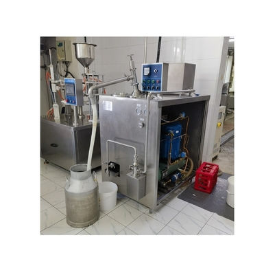 Frigorífico de helados continuo sanitario con control de temperatura de entrada preciso de 2 °C