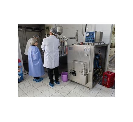 Espejo congelador de helados pulido para planta de fabricación de acero inoxidable de grado alimenticio