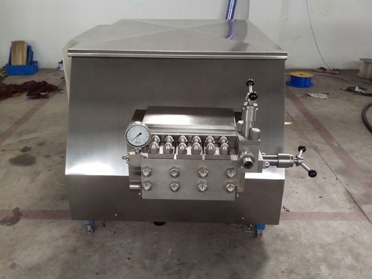 Homogeneizador de leche de alta presión de 4000L/H de 40mpa para la línea de producción de yogur