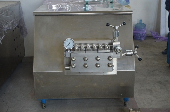 Homogeneizador de leche de alta presión de 4000L/H de 40mpa para la línea de producción de yogur