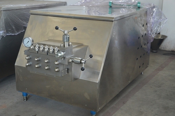 Homogeneizador de leche de alta presión de 4000L/H de 40mpa para la línea de producción de yogur