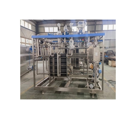 Esterilizador de yogur tipo placa 35KW para mejorar el rendimiento de procesamiento de lácteos