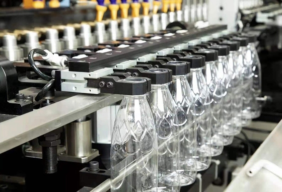 9 Máquina de moldeo de botellas de soplado de preforma de cavidades para producción automática en 2023