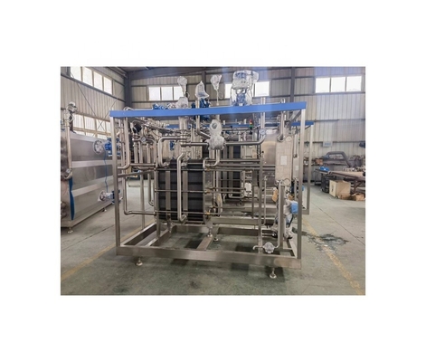 Esterilizador tipo plato de jugo fresco de acero inoxidable 304/316 para la producción de bebidas