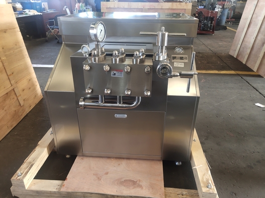300-2000 L/H Homogeneizador de jugo de leche para emulsificar productos lácteos y de jugo