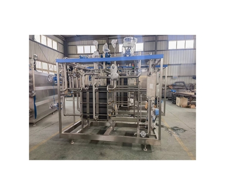 Máquina de esterilización de leche con función de pasteurización profesional para procesamiento de bebidas