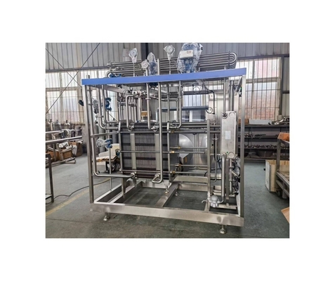 Máquina de esterilización de leche con función de pasteurización profesional para procesamiento de bebidas