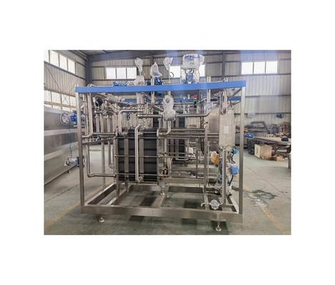 Máquina de esterilización de leche con función de pasteurización profesional para procesamiento de bebidas